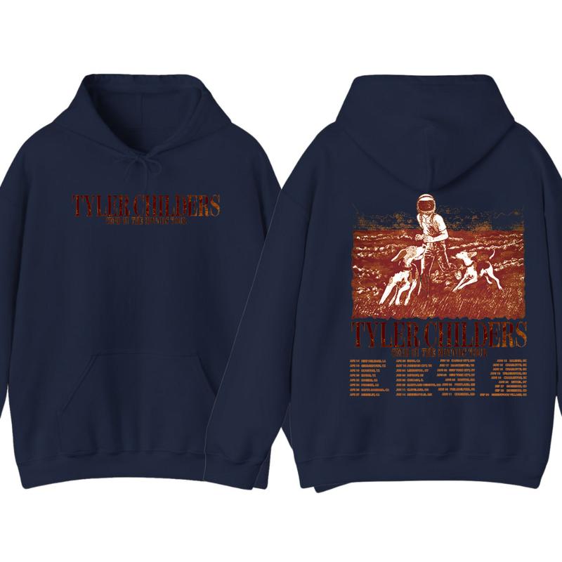 Can I Take My Hounds To Heaven Album Hoodie, Tyler Childers 2Sides , Western , Country Music Hoodie, Tyler Childers Hoodie for Men, Women Menswear