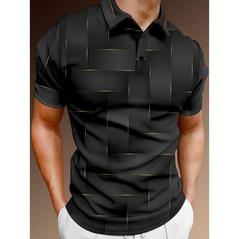 Fashionable Men's Short Sleeve Button-Down Shirt - Lightweight and Comfortable, Quick Drying Summer Essential - Available in Multiple Colors, Men's Casual Style Collar Menswear Stretch Tops Plaid Polo Fabric Tropical Fabric Tropical tiktok shop store