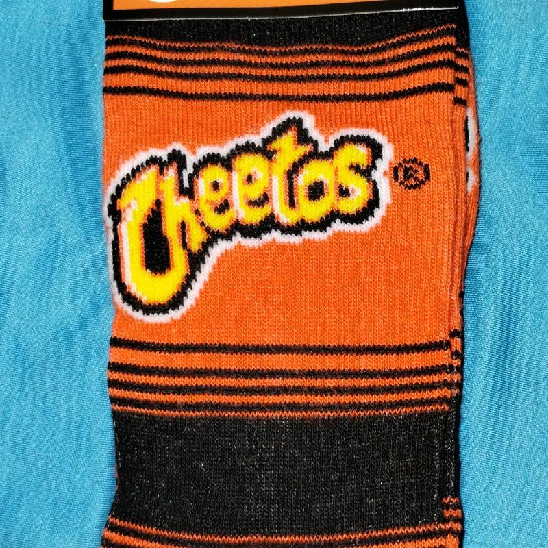 Odd Socks Chip Snacks Men's socks size 6-12 various Potato chips  Calf socks