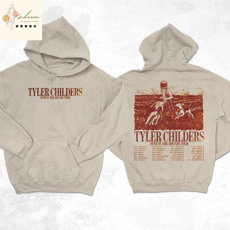 Can I Take My Hounds To Heaven Album Hoodie, Tyler Childers 2Sides , Western , Country Music Hoodie, Tyler Childers Hoodie for Men, Women Menswear