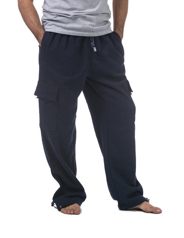 Pro Club Heavyweight Fleece cargo pants, long pants, Sweatpants Menswear Soft Casual Stylish Day