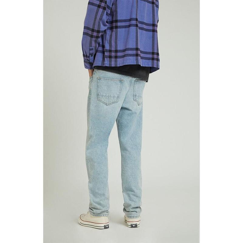 PacSun Men's Light Indigo Straight Jeans