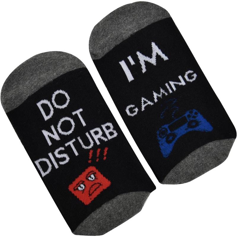 Stocking Stuffers for Men Adults Teens Funny Socks Christmas Birthday Gaming Gifts for Men Dad Boyfriend Son Him