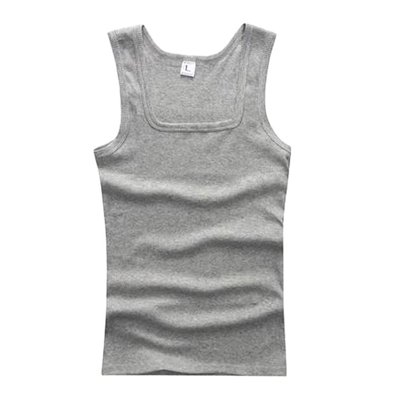 Men'S Sports Casual Tank Tops Bodybuilding Fitness Muscle Sleeveless Singlet Top Vest Tank Men'S Underwear Solid Undershirts Does not apply