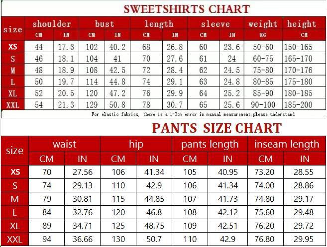 Men's 2-Pack Fleece-Lined Full Zip Hoodie & Jogger 2 Piece Sets(Please Refer To The Size Chart When Purchasing)