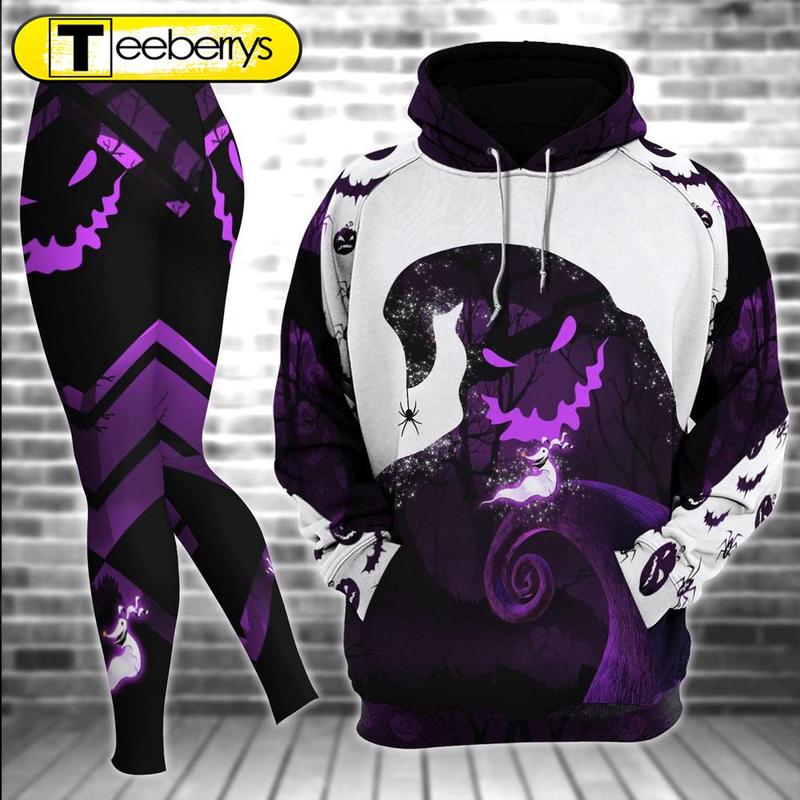 Purple Oogie Boogie Nightmare Combo Hoodie and Leggings Gift Xmas