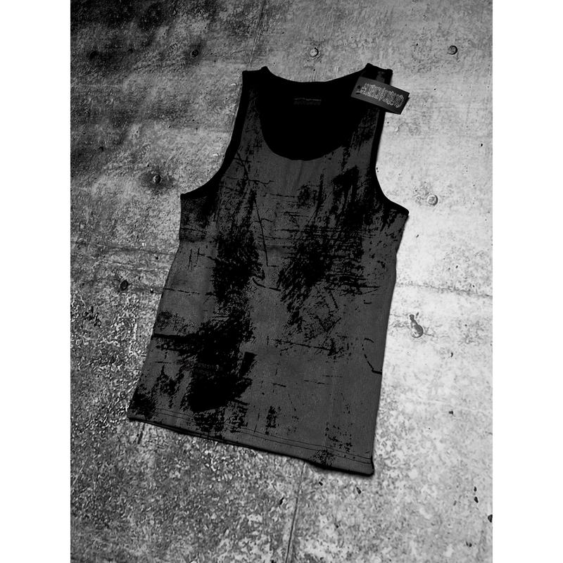 CONCRETE BEATER - MENS VINTAGE STREETWEAR GYM TANK TOP MEN'S SLEEVELESS RIBBED WORKOUT TANK