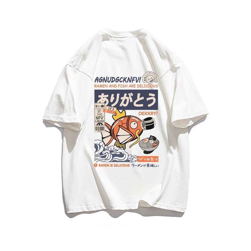 Magikarp - Pokemon Anime Oversized T-shirt 4 Anime Sweatshirt, Manga Lover Tee, Anime shirt, Gift for Anime Manga Fan Crewneck Clothing