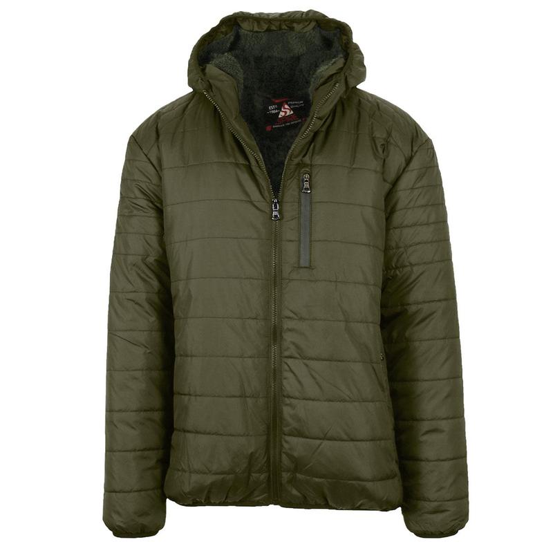 Men's Classic & Sherpa Fleece Lined Hooded Puffer Jacket (S to 2XL)