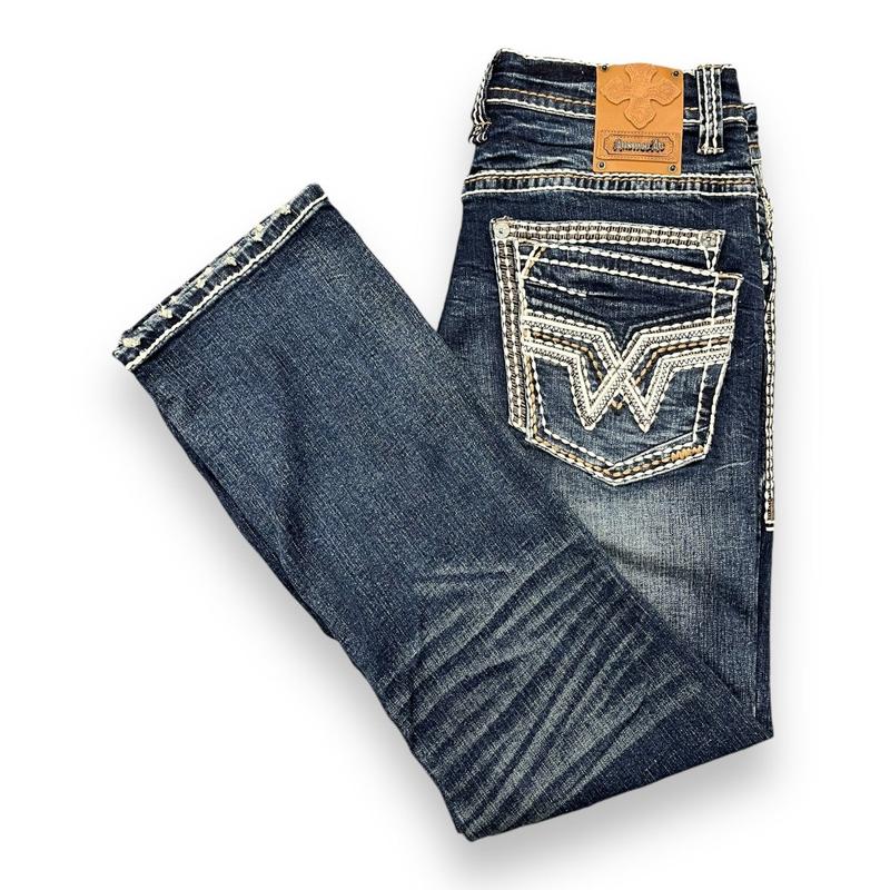 Men's Answer Me Denim - Straight Leg Jeans #1