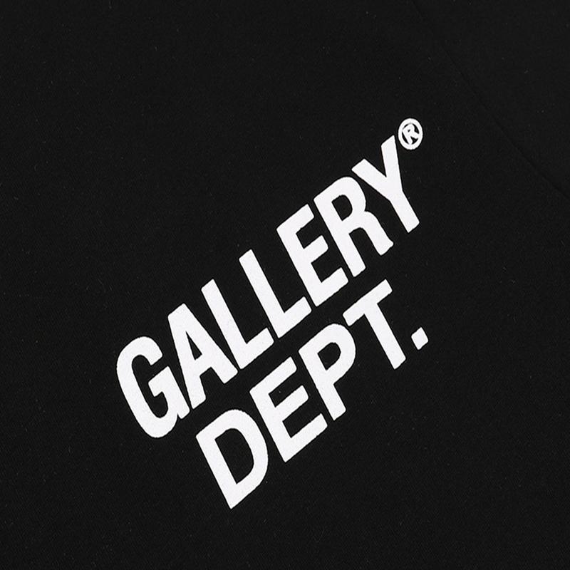 GALLERY DEPT short sleeved cotton T-shirt casual sports short sleeved comfortable versatile lightweight travel unisex short sleeved running fishing breathable round neck short sleeved