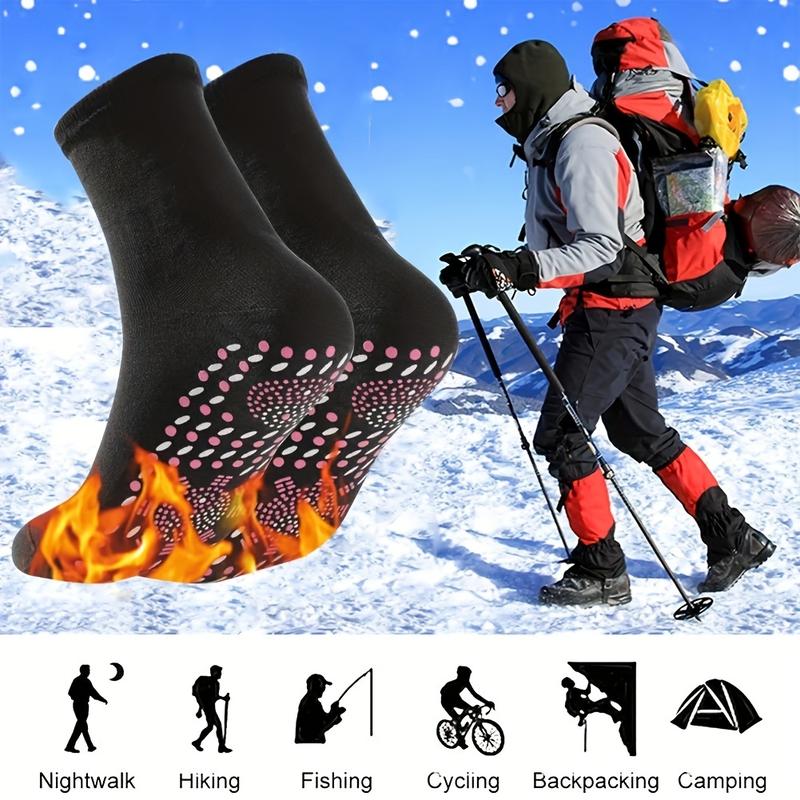 Heating socks - Self-Heating Socks - Comfortable, Breathable, Heat Circulation, Cold Resistance - Winter, Christmas, Thanksgiving - People who suffer from cold feet, Gift Givers - Stay warm and cozy all winter long - Warm Feet