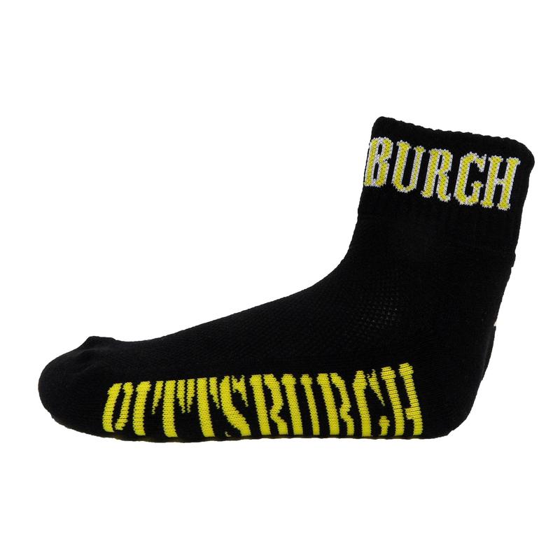 Pittsburgh Black Quarter Socks