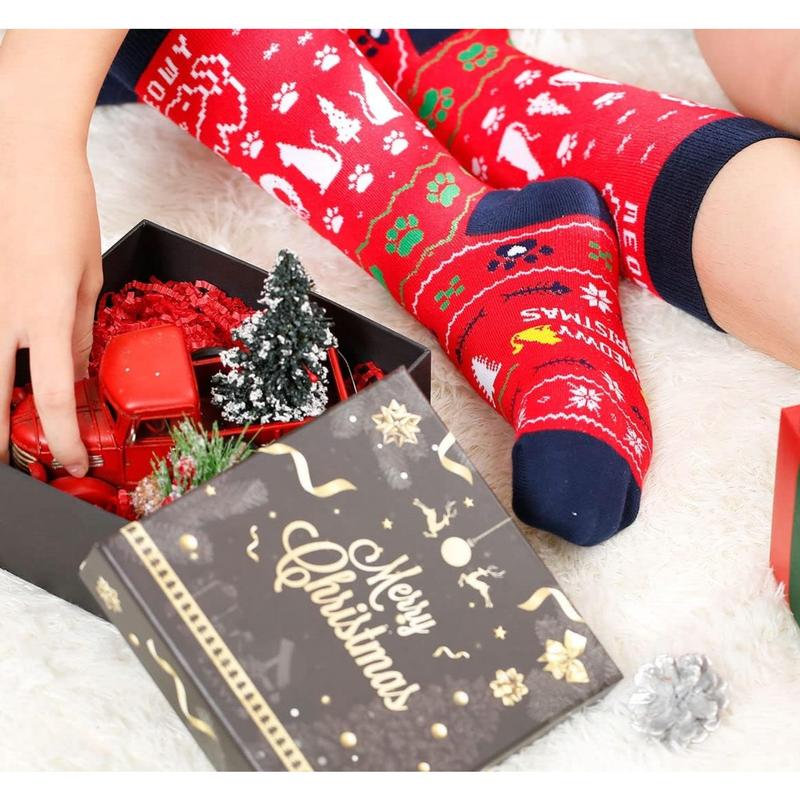 Funny Christmas Socks for Men & Women - Novelty Xmas Gifts - Cool Stocking Stuffers