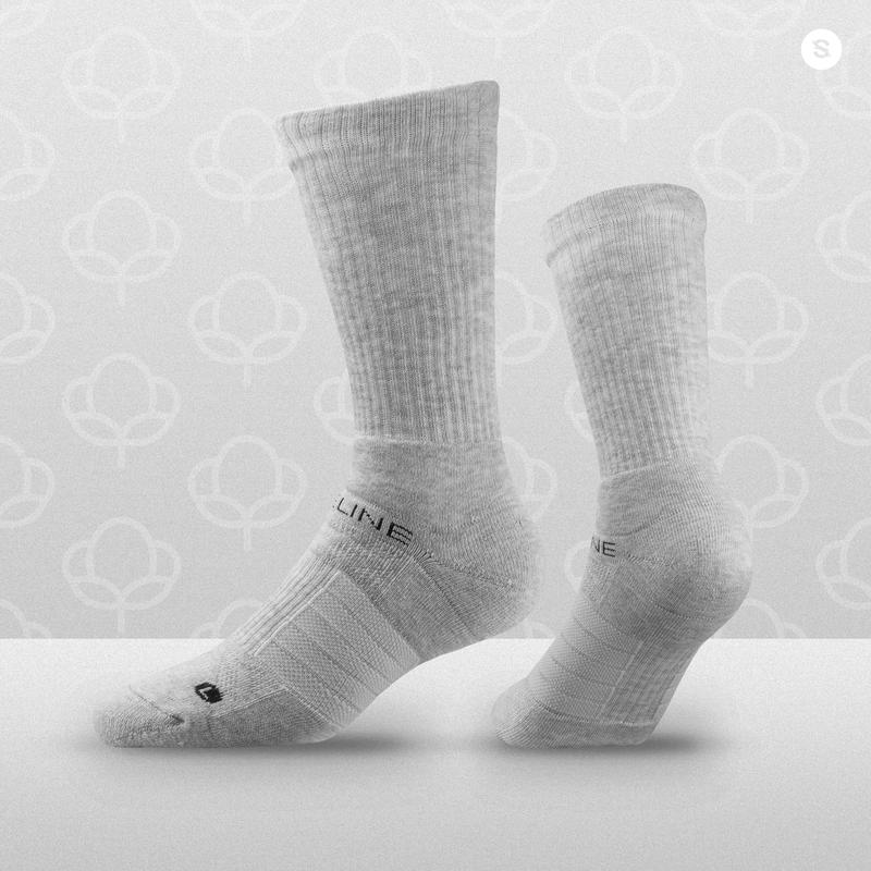 Combed Cotton | Premium Crew Socks