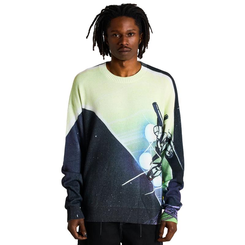 GUNDAM SPACE KNIT SWEATER (MULTI)