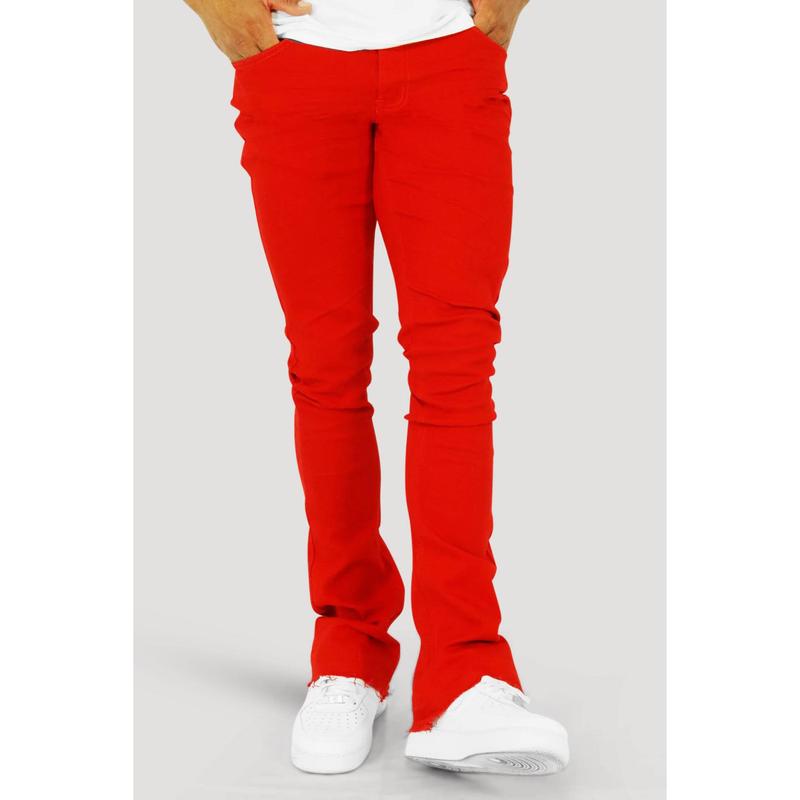 Vortex Stacked Denim (Red)