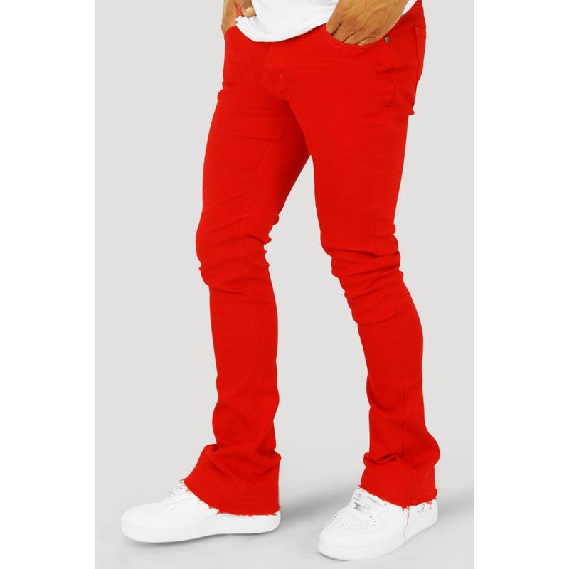 Vortex Stacked Denim (Red)