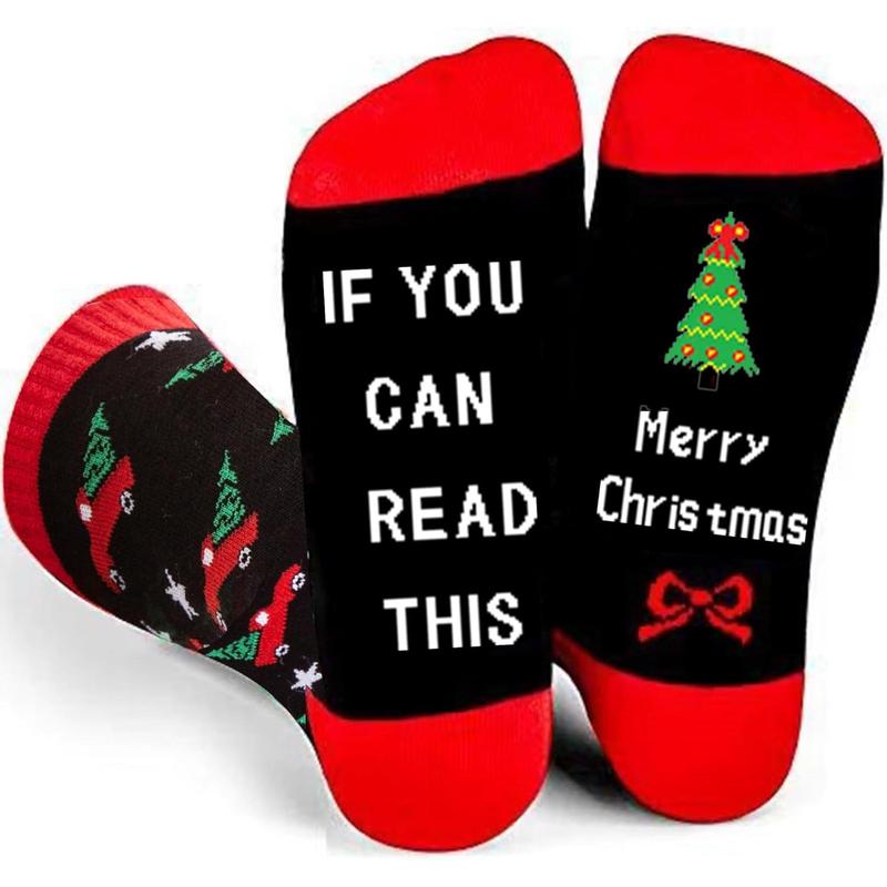 Christmas Socks Gifts for Men Women Teens,Christmas Stocking Stuffers for Men Him Adults Teens,Mens Gifts