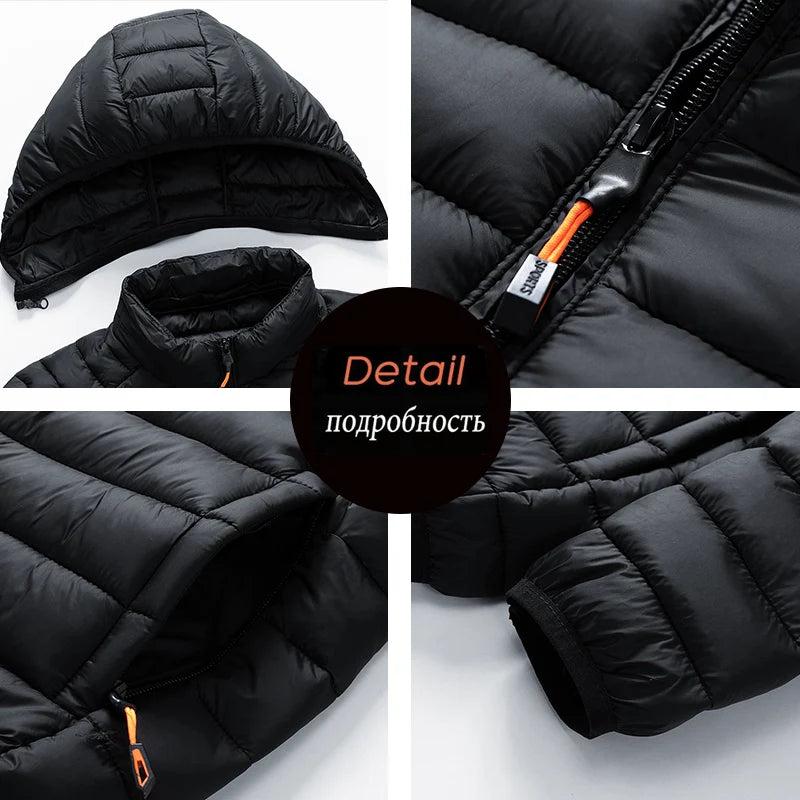 ArcticHound™ Puffer Hoodie Jacket - Men's Winter Fashion