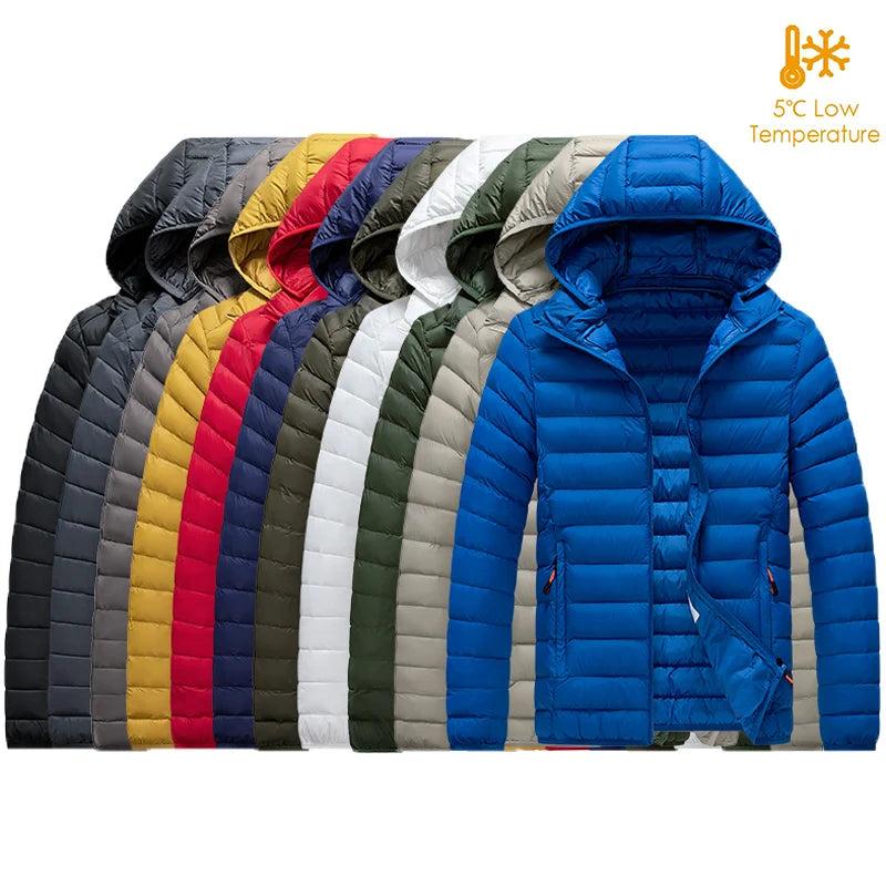 ArcticHound™ Puffer Hoodie Jacket - Men's Winter Fashion