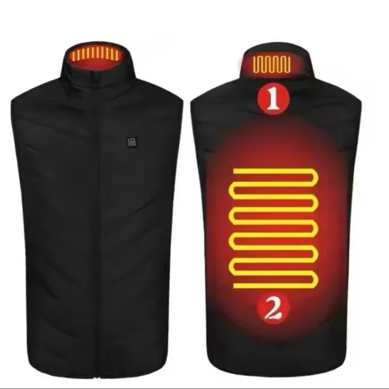 2 - 21 Areas Self Heating Vest Four Switch Control Men Women USB Electric Heated Thermal Warm Winter Men’s or Women's casual motorcycle ski coat puffer