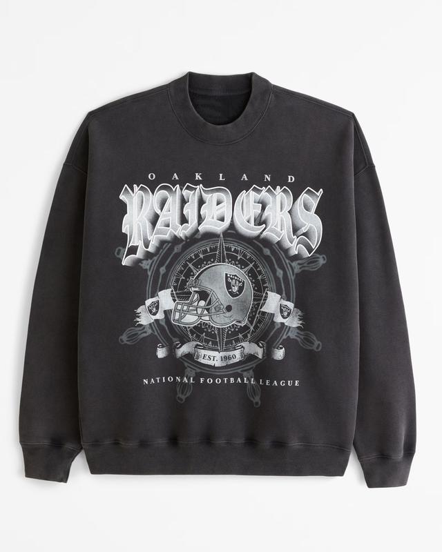 Vintage Oakland Raiders Graphic Crew Sweatshirt | Streetwear, Cotton Menswear, Vintage, T-Shirt,T-Shirt, Sweater, Hoodie