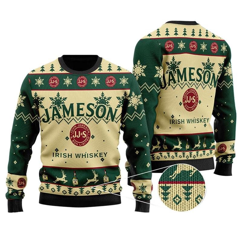 Jameson Irish Whiskey Ugly Sweater