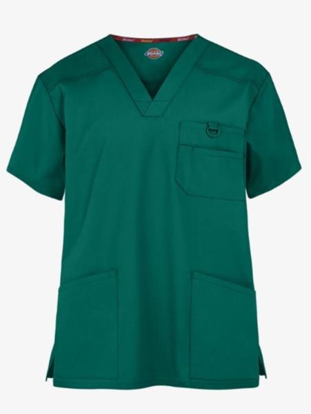 Dickies EDS Signature Men's 5-Pocket V-Neck Scrub Top