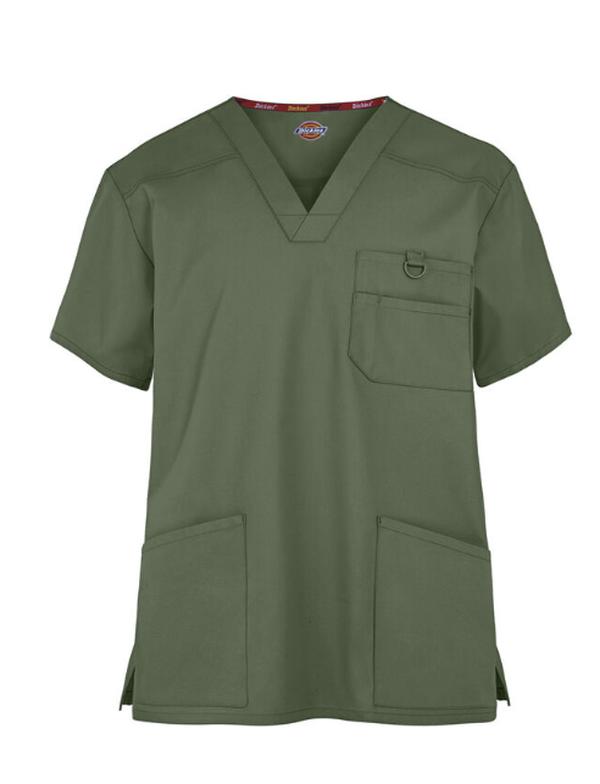 Dickies EDS Signature Men's 5-Pocket V-Neck Scrub Top