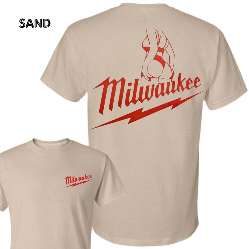 Funny Milwaukee T-shirt - Milwaukee Tools T-shirt, Stylish Milwaukee Apparel - Shirts For Men, Mens Western Wear, Mens Gifts