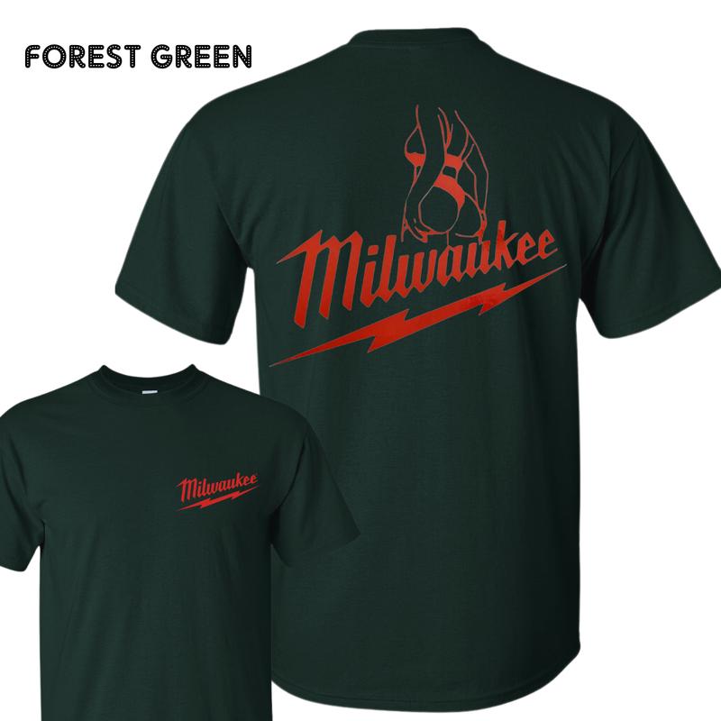 Funny Milwaukee T-shirt - Milwaukee Tools T-shirt, Stylish Milwaukee Apparel - Shirts For Men, Mens Western Wear, Mens Gifts