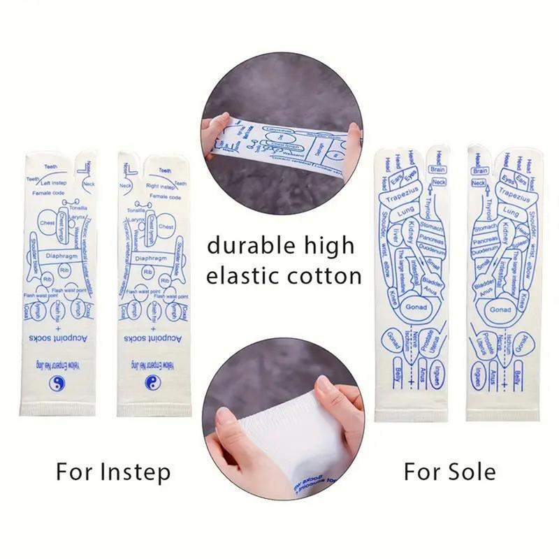 Massage Sock Set With Massage Stick,  Acupressure Socks, Foot Massage Reflexology Socks, Unisex Relieve Tired Physiotherapy Socks Menswear Breathable