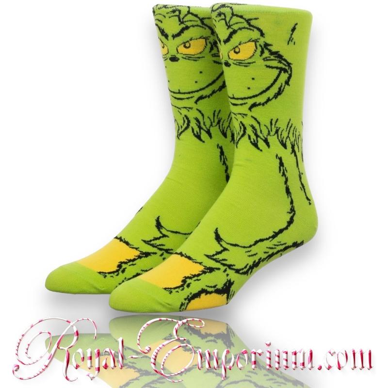 Dr. Seuss The Grinch Animigos 360 Character Socks