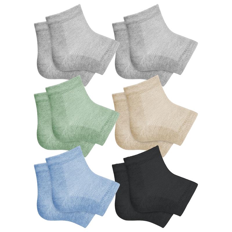 Dr. Frederick's Moisturizing Heel Socks - Power Pack - 6 Pairs