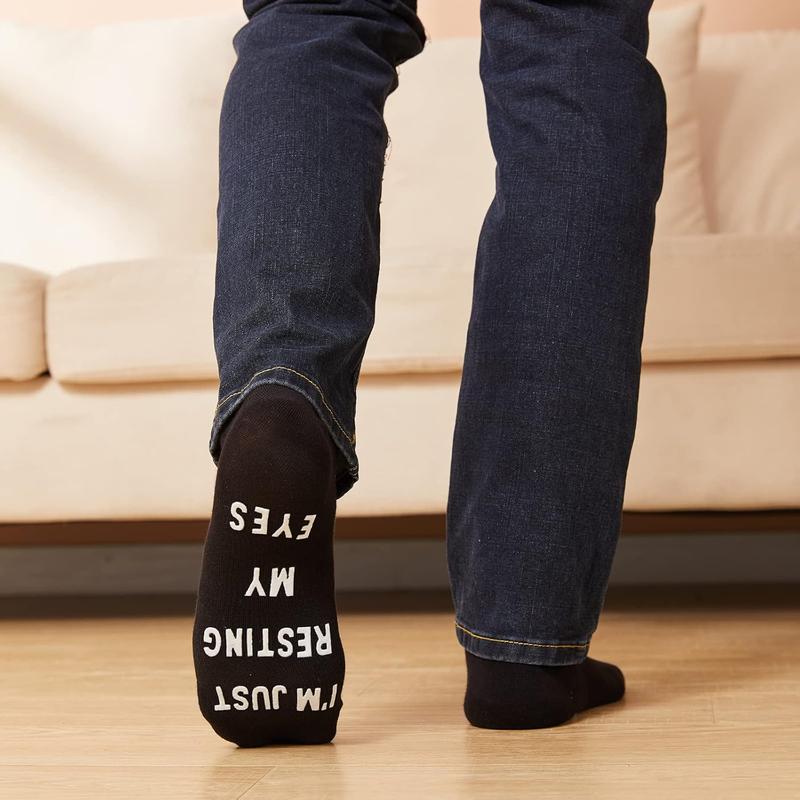 Funny Gifts for Dad Father's Day Men Women Cute Novelty lovely Socks: I'm Not Sleeping I'm Just Resting My Eyes