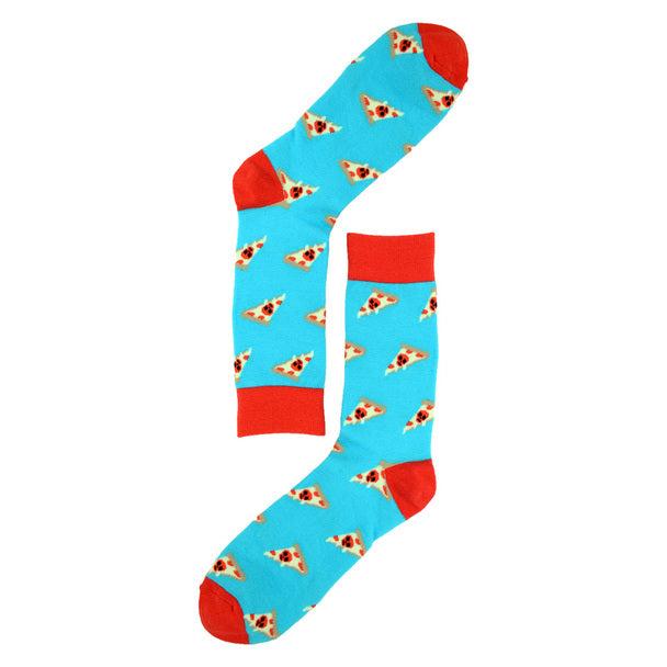 Men's Socks - Pizza Slice Novelty Socks