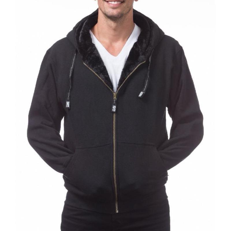 Pro Club Men's Heavyweight Pile Full Zip up Unisex Hoodie (️THESE JACKETS RUN ONE SIZE BIGGER, SO PLEASE SIZE DOWN!)