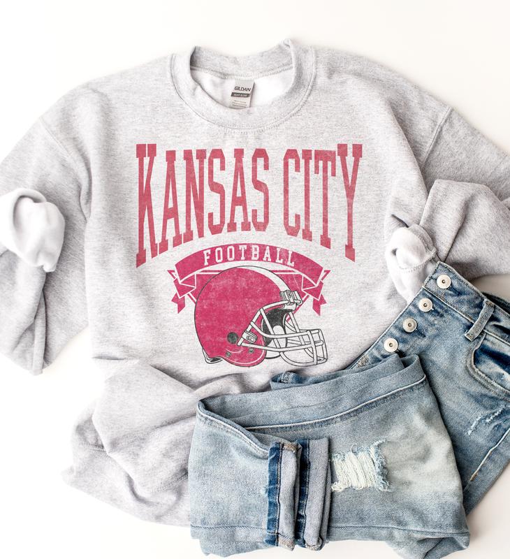 Vintage Football Sweatshirt Hometown Pullover City Football Retro Sweatshirt Casual Fabric Menswear Soft