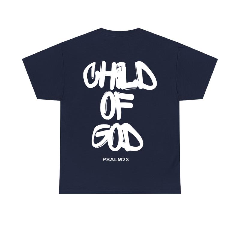 Child of God Tshirt, men's summer Casual Cotton